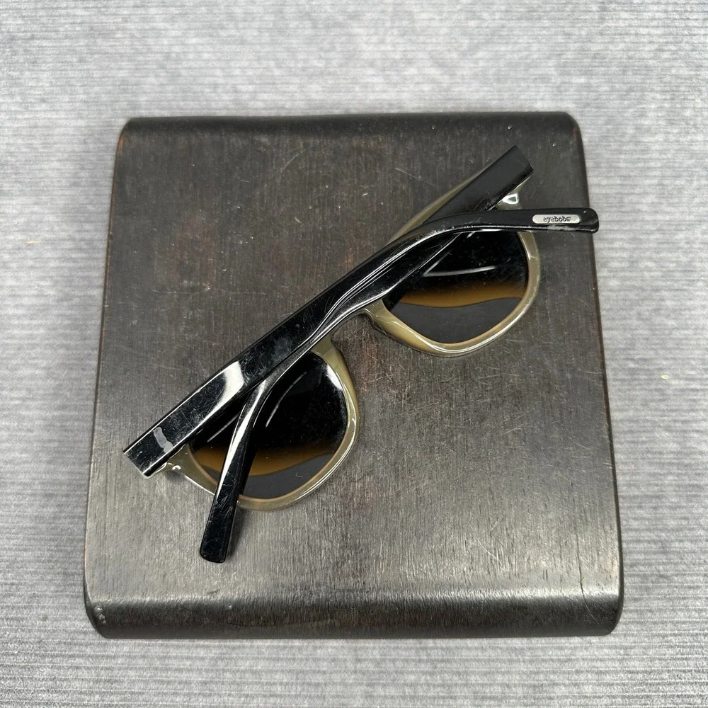 Eyebobs Waylaid Sun 131P 05 Tortoise Black Square Y2K Sunglasses 46-20 Hand Made